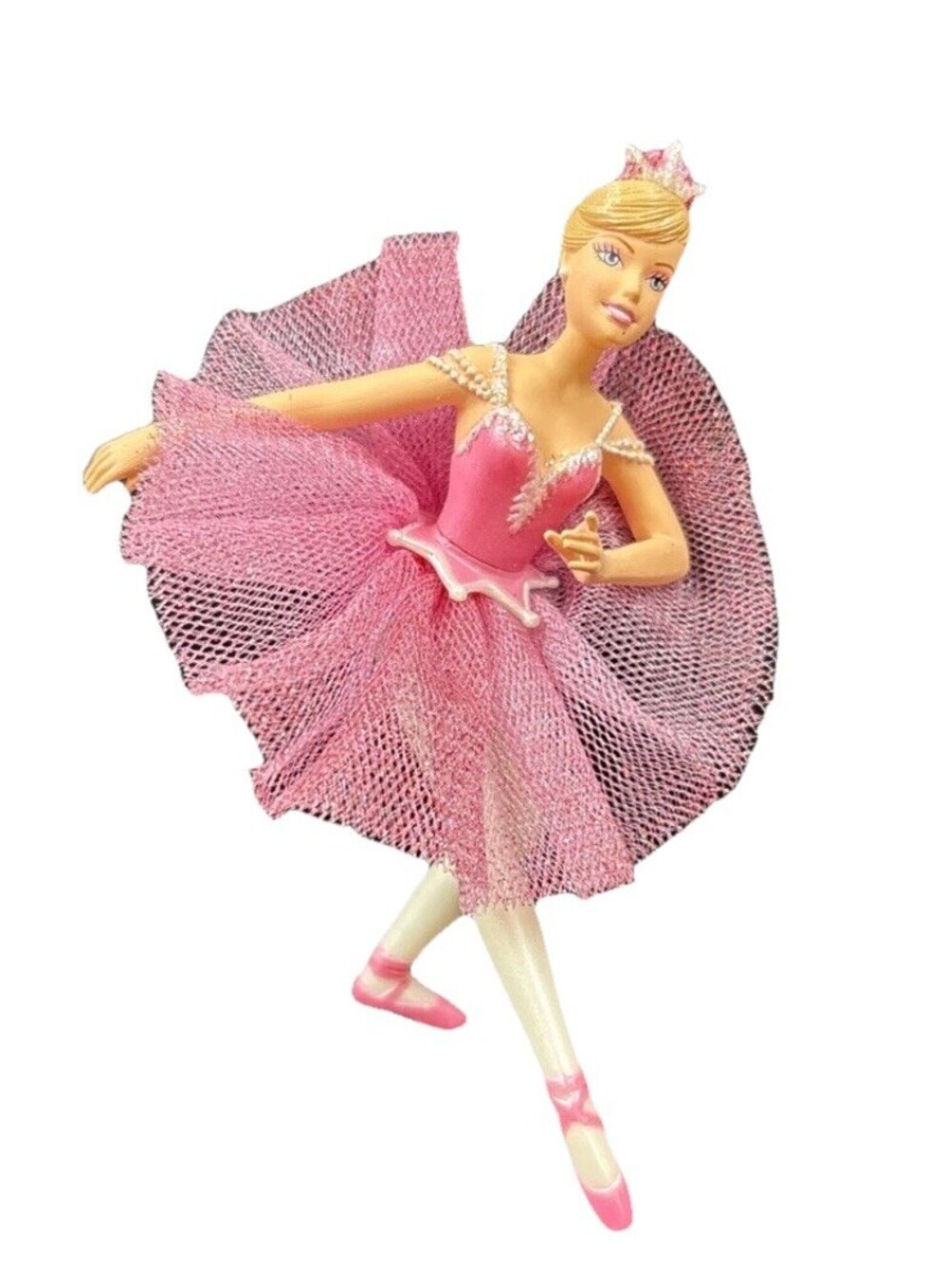 Hallmark Keepsake Barbie Prima In Pink 2010 Exclusive Christmas Ornament New